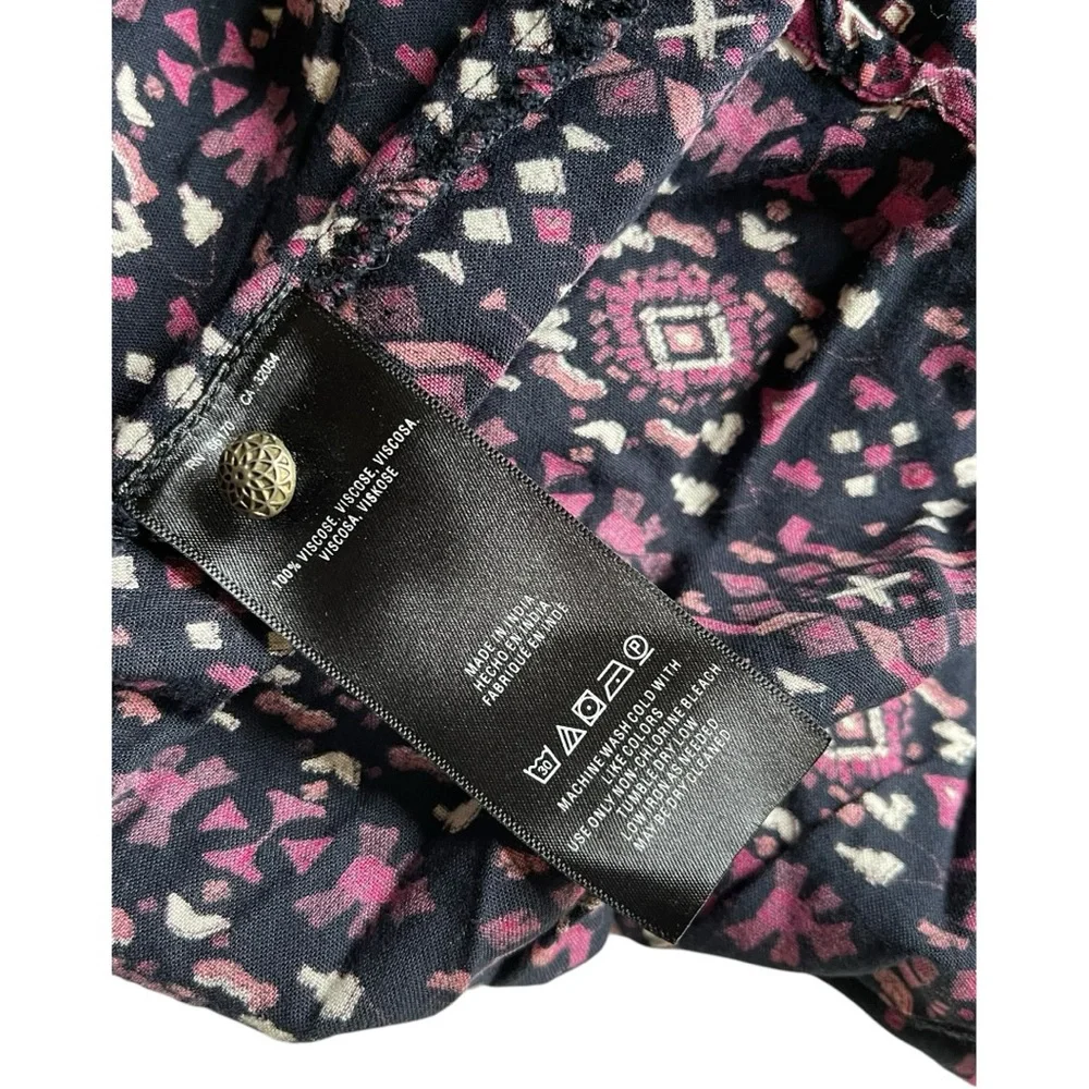 Anthropologie Navy and Red Mini Dress - Picture 9 of 9